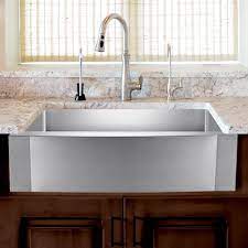 Single Bowl Farmhouse Sink Rippled Apron