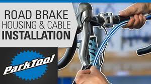 Brake Housing Cable Installation Drop Bars Park Tool