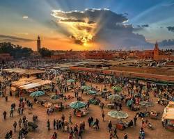 مراكش في الشتاء