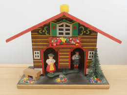 Vintage Man Woman Weather House Sold On My Ebay Site Lubbydot1 Music Box Vintage Selling House Bird House