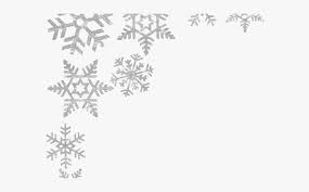 Ornamental curly swirls background | designed by vexels.com. Snowflakes Clipart Transparent Background Snowflake Border Free Transparent Clipart Clipartkey