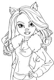 Coloring Pages For Girls Monster High Bestofcoloring Com Monster Coloring Pages Cartoon Coloring Pages Monster High Art