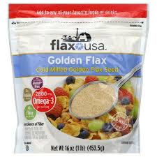Canmar Flax For Nutrition Cold Milled Golden Roasted Flax Seed 1.2Kg