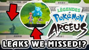 Aug 12, 2021 · this guide will cover all of the pokemon that can be found in forest of elsewhere forest in new pokemon snap (pokemon snap 2) for the nintendo switch, as well as how to unlock the level. Pokemon Legends Arceus Leaks Missed Details Combat System Pokemon Ancient Forms More Youtube