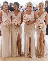 Pin By Alexandra Winzer Online Mark On Hochzeit Bridesmaid Dresses Long Chiffon Champagne Bridesmaid Dresses Blush Pink Bridesmaid Dresses