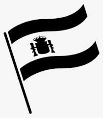 Free spain flag png transparent images, download free clip. Spanish Flag Black And White Png Image Transparent Png Free Download On Seekpng