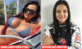 Australia's first Supercars driver turned porn star Renee Gracie goes on a  racist rant | Daily Mail Online