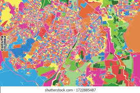 A collection of cucuta maps and cucuta satellite images. Colorful Vector Map Cucuta Colombia Art Stock Vector Royalty Free 1722885487