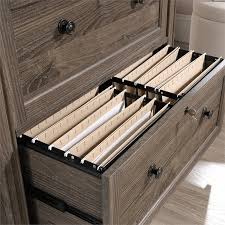 Instead of tall filing cabinets, let us show your our group of solid wood lateral file cabinets. Sauder Hammond Contemporary Wood Lateral File Cabinet In Emery Oak 423528