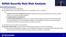 OCR Webinar: The HIPAA Security Rule Risk Analysis Requirement ...
