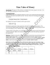 time value of money esl worksheet by jaguar92