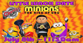LITTLE LUNCH DATE: MINIONS THE RISE OF GRU!