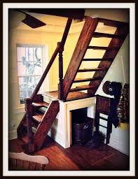 This photo shows one door with two steps that go directly into the interior of the house. Loft With Stairs Ideas On Foter
