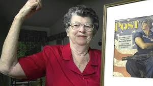 I was a rosie the riveter. The Model For Norman Rockwell S Iconic Rosie The Riveter Painting Has Died