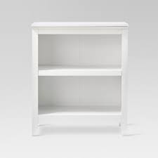 Adjustable shelves, so you can customise your storage as needed. Carson 36 2 Shelf Bookcase White Threshold Target