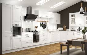 I've asked all 3 to design the same kitchen with very similar glossy cream cabinets: Sherwood French White Benchmarx Kitchens Joinery