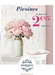 All winkels monceau fleurs in villemomble: Monceau Fleurs Des Aujourd Hui La Botte De 3 Pivoines Facebook