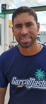 Adolfo Romo, uno de los baluartes de las Serpientes de Monterrey, en su  segunda participación en el mejor torneo de softbol del Caribe...