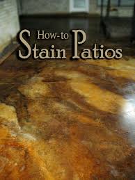 If you're moving in a new house or just want to have an improvement in your patio, stained concrete floors make a great home improvement idea. Pin On Concrete Patio Makeovers