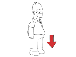 This is the last time i take you kids to the insert location here!. How To Draw Homer Simpson With Pictures Wikihow