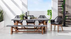 Buy Faro Outdoor Dining Chair Domayne Au Outdoor Dining Chairs Black Dining Chairs Outdoor Dining