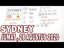 Bocoran Bom Prediksi Angka Sydney Sdyhariini 28 Agustus 2020 Wajib Jp Paus Youtube