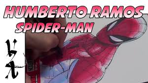 Humberto ramos is a mexican comic book penciller, best known for his work on american comic books such as impulse, runaways, the spectacular. Humberto Ramos Drawing Peter Parker Spider Man Youtube