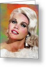 Carroll Baker illustration #1 Digital Art by Retro Movie Posters
