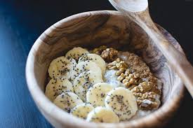 From the salty kinds to the sweet, every asian nation has its homegrown version of this comfort food. Hd Wallpaper Honey Bananas Nuts Porridge Oatmeal Food Food And Drink Wallpaper Flare