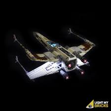 Lego Star Wars Ucs Red Five X Wing Starfighter 10240 Light Kit All Lego Sets Lego Ucs Can Lights