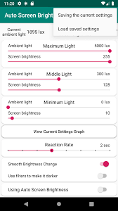 Toggle the auto brightness setting with the touch of a button. Auto Screen Brightness For Android Apk Download