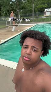 Front Flip in Pool Fail