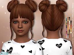 You are currently browsing sims 4 • child • custom content. Msqsims Alena Hair Children
