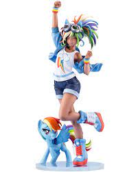 Amazon.com: My Little Pony Rainbow Dash BISHOUJO Statue : Toys & Games