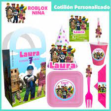 Hoy nuestro oshosky vera una noticia de roblox y criticándola. Cotillon Cumpleanos Personalizado Roblox Nina Nube De Algodon Chile