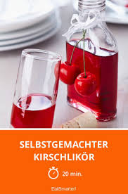 Selbstgemachter Kirschlikor Rezept Kirschlikor Kirschen Selbstgemacht