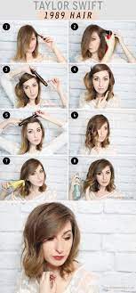Taylor Swift Hair Celebrities Taylor Swift Diy Hair Hairstyles Short Hair Hair Tutorials Haircuts Medium Hair Hair Tutorial Short Hair Styles Taylor Swift Hair