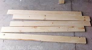 Wipe off the excess cleaner and add a coating of white vinegar using a paintbrush. Build A Rustic Sofa Table Make New Wood Look Old Deeply Southern Home