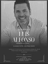 Desde este espacio me uno a la pena tan grande por la que estan pasando en  este momento familiares y amigos del Joven Luis Alfonso Gonzalez Leal por  tan irreparable perdida, les