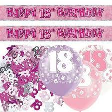 Blue Silver Sparkle 18th Birthday Flag Banner Party Decoration Pack Kit Set Greeting Cards Party Supply Home Garden