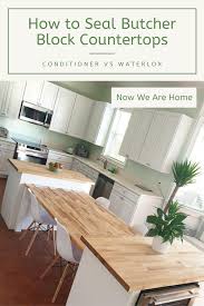 I am not cutting on the board. Sealing Butcher Block Countertops Easily With Waterlox Sealer