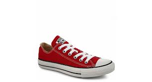 Red high top sneakers womens. Red Converse Unisex Chuck Taylor All Star Low Top Sneaker Rack Room Shoes
