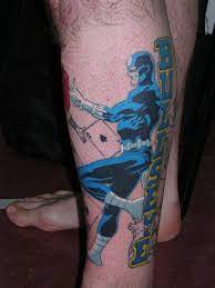 I am stacey sharp (aka sharptattoos). Bullseye Tattoo By Stacy Sharp In Joseph Normoyle S Bullseye Comic Art Gallery Room