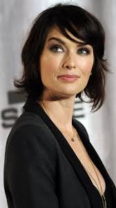 Lena headey has dark brown hair in real life. Celebrity Lena Headey Mobile Abyss