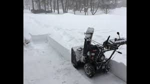 Sno Tek By Ariens Snow Thrower Snowblower Backfire Surging Youtube