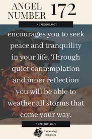 172 Angel Numbers And Its Meaning Angel Numbers Seek Peace Numerology