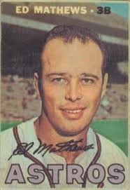 1967 Topps Venezuelan #214 Ed Mathews