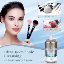 Electric Makeup Brush Cleaner, Quick Efficient Machine for Deep Cleaning  All Types of Brushes, Portable Compact Design for Travel Home Use, for  Makeup Lovers & Professionals : Amazon.co.uk: Everything Else