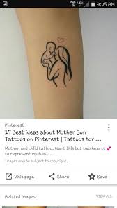 Mom Baby Tattoo Dovme