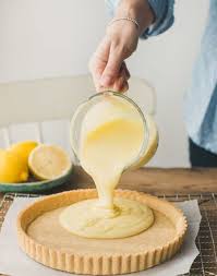 My Favorite Lemon Tart Tastes Just Like A Classic Tarte Au Citron From Paris It Has Shallow Sides Lemon Tart Recipe French Lemon Tart Recipe Lemon Recipes